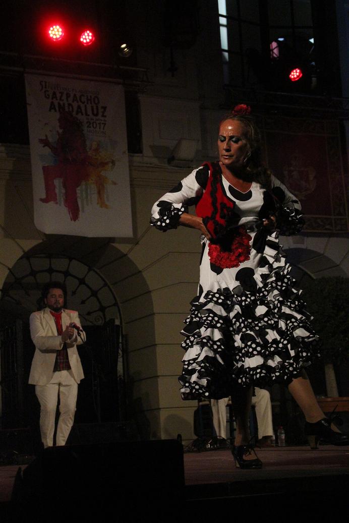   La fuerza del baile de Carmen Lozano en el Gazpacho 2017